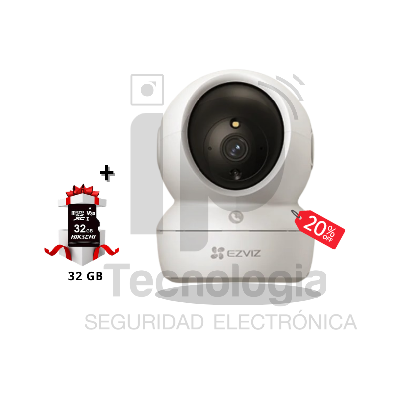 Cámara domestica inteligente H6C PRO 2K+