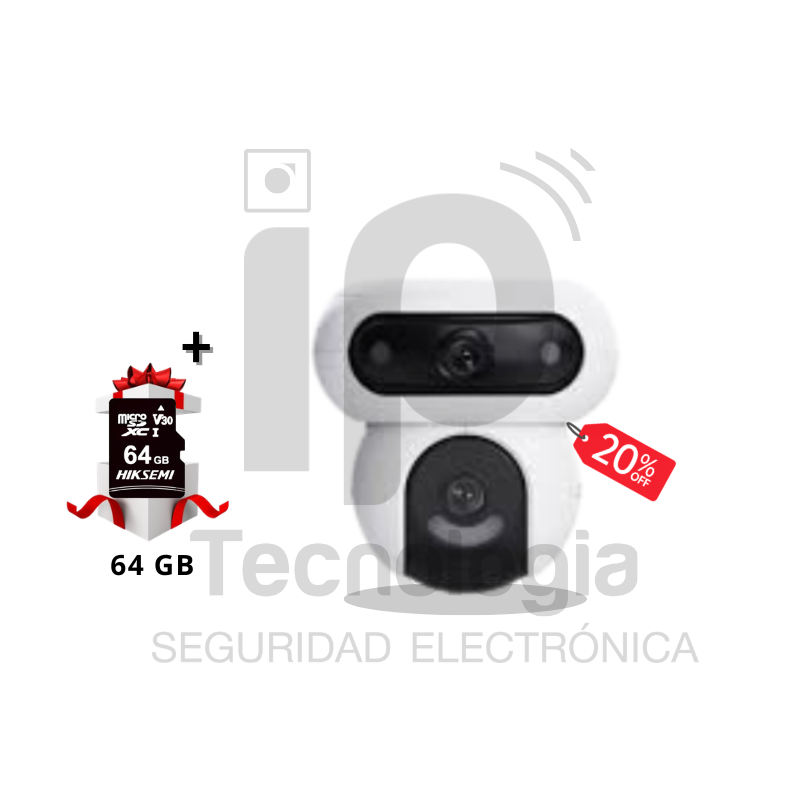 Cámara Wi-Fi  H90 Dual 2K+
