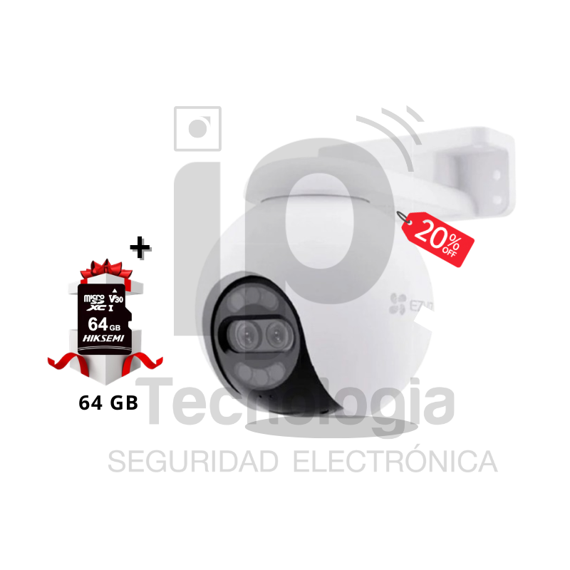 Cámara Wi-Fi  H80x Dual 4K