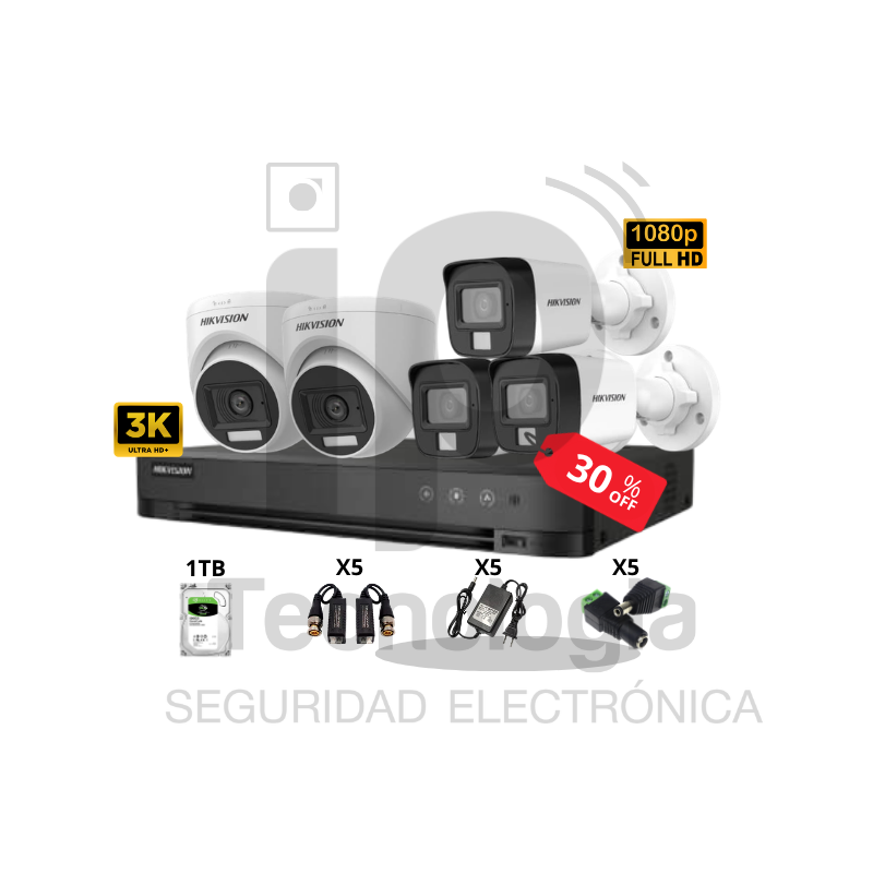 KIT CAMARAS C/AUDIO