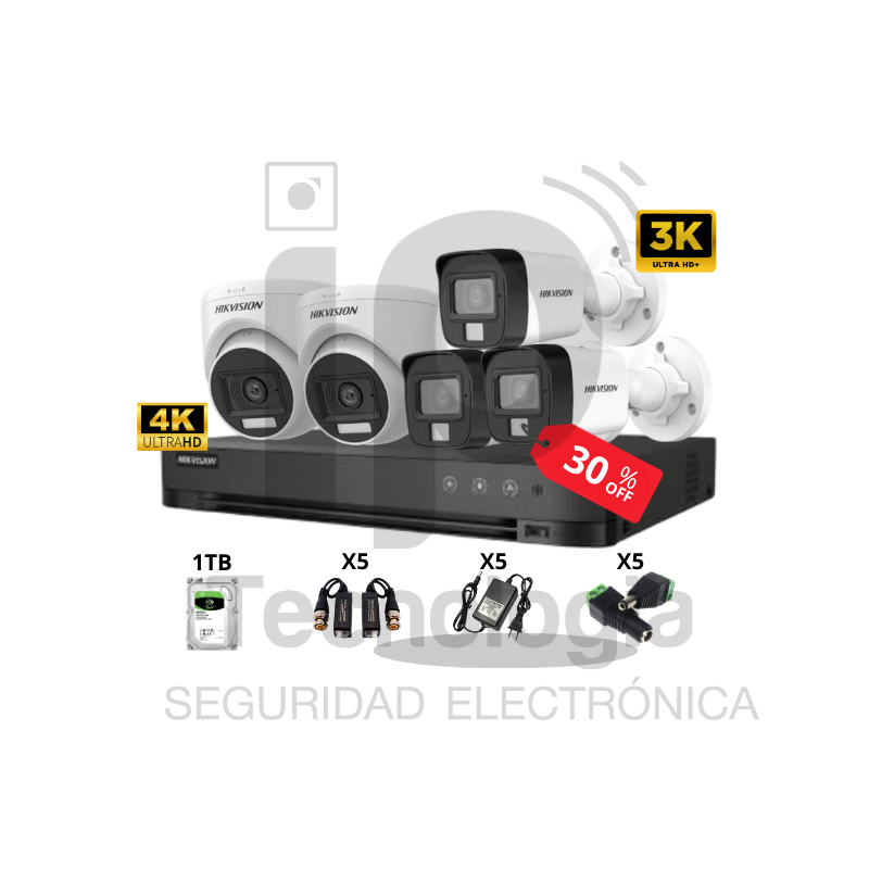 KIT CAMARAS C/AUDIO