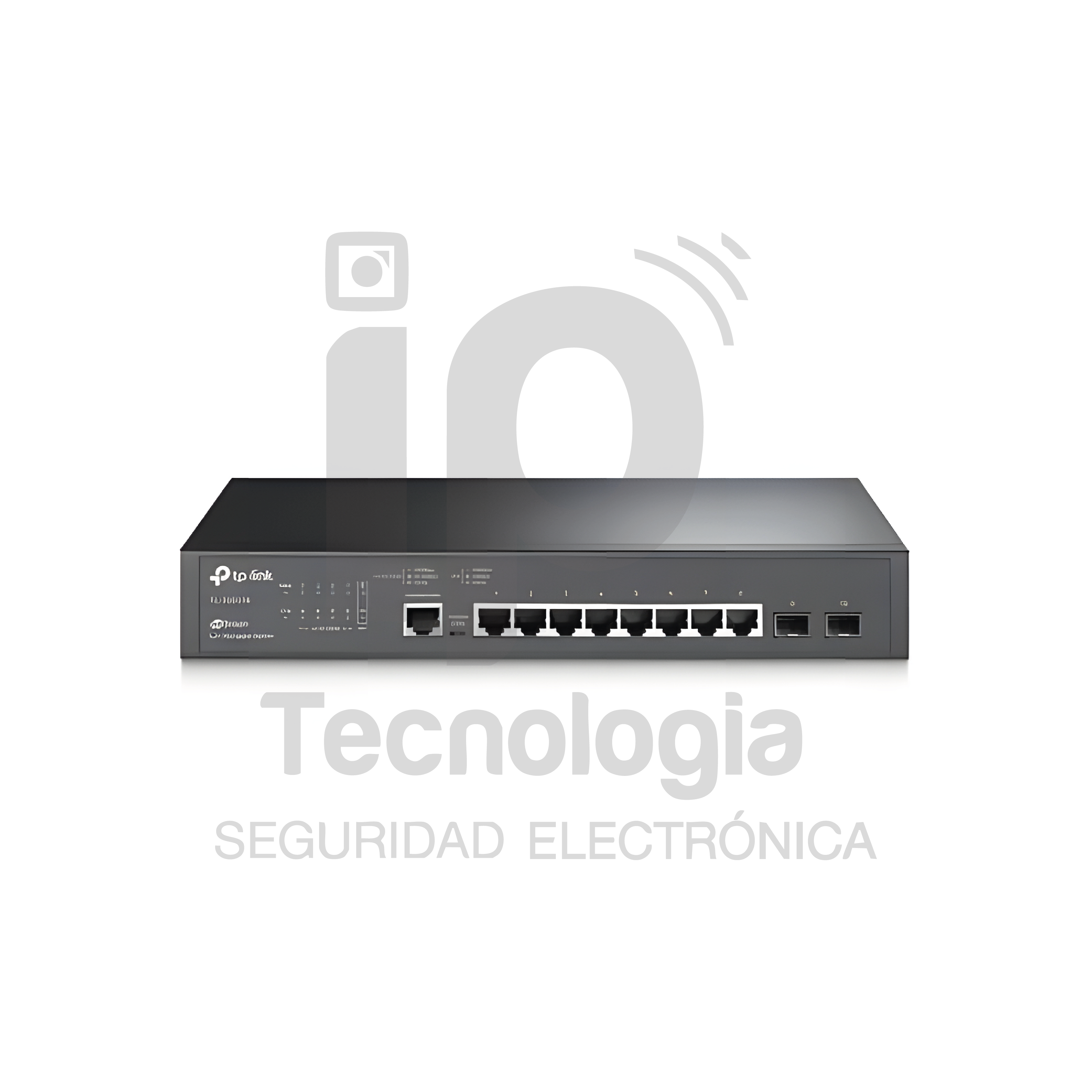 Omada 8-Port PoE+ 2.5GBASE-T L2+ Managed Switch with 2 10GE SFP+ Slots