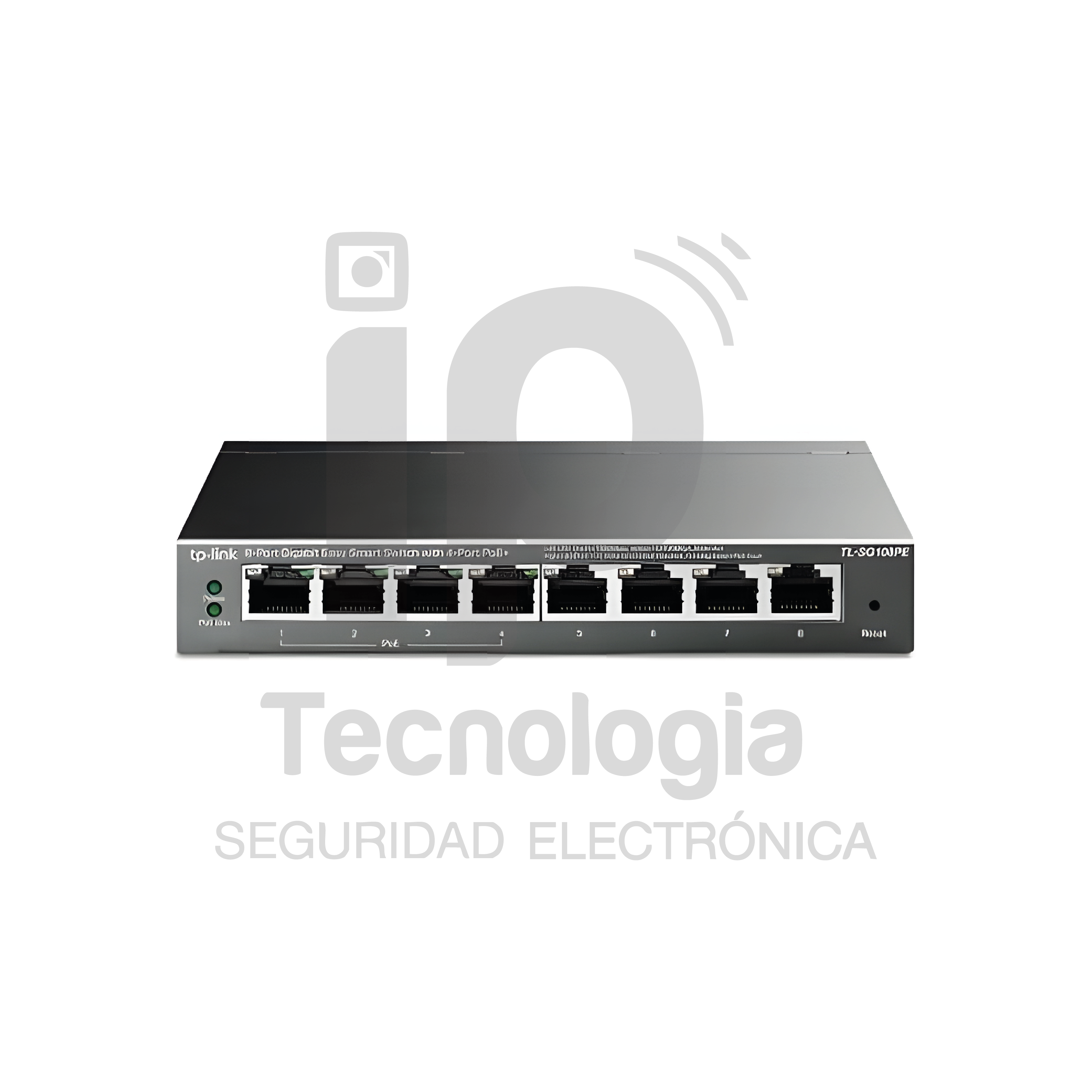 Switch 8 puertos GB con 8 puertos POE+