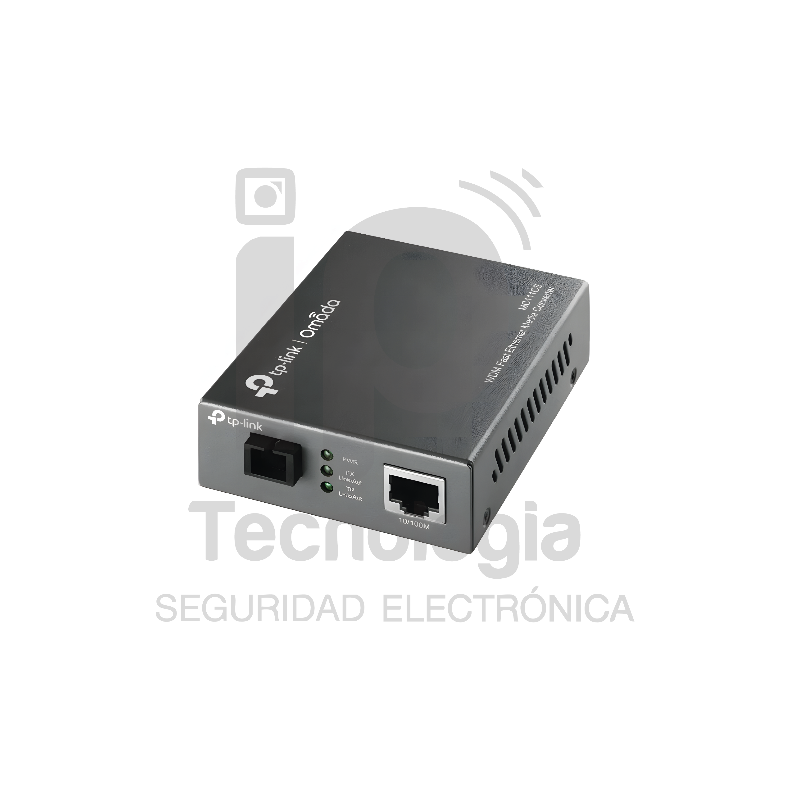 Omada 10/100 Mbps RJ45 to 100 Mbps Single-mode SC WDM Bi-Directional Fiber Converter
