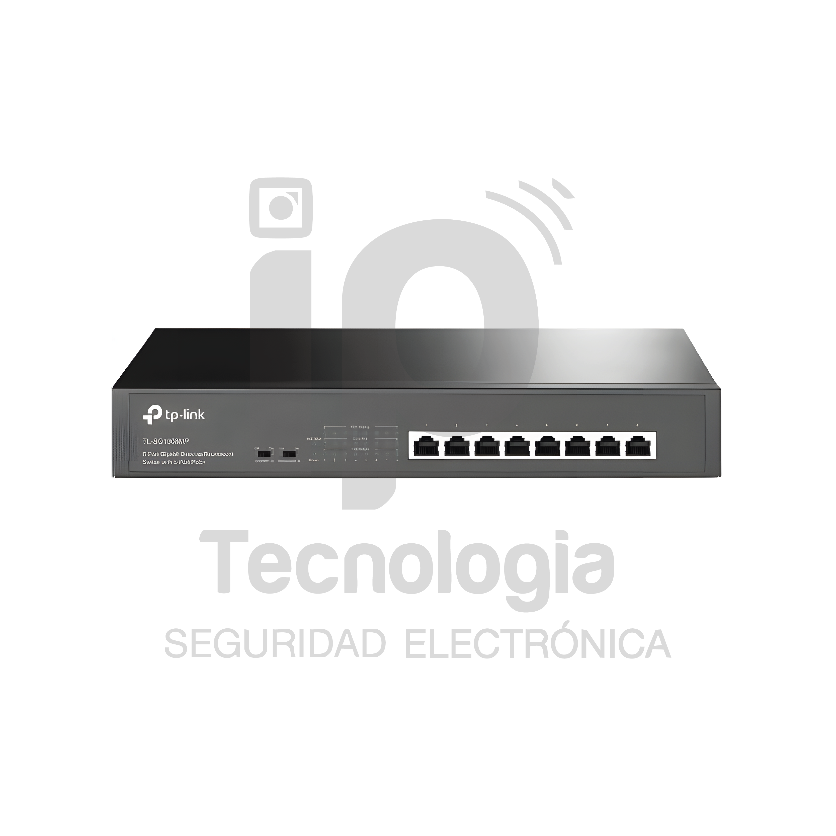 8-Port Gigabit Desktop/Rackmount Switch with 8-Port PoE+