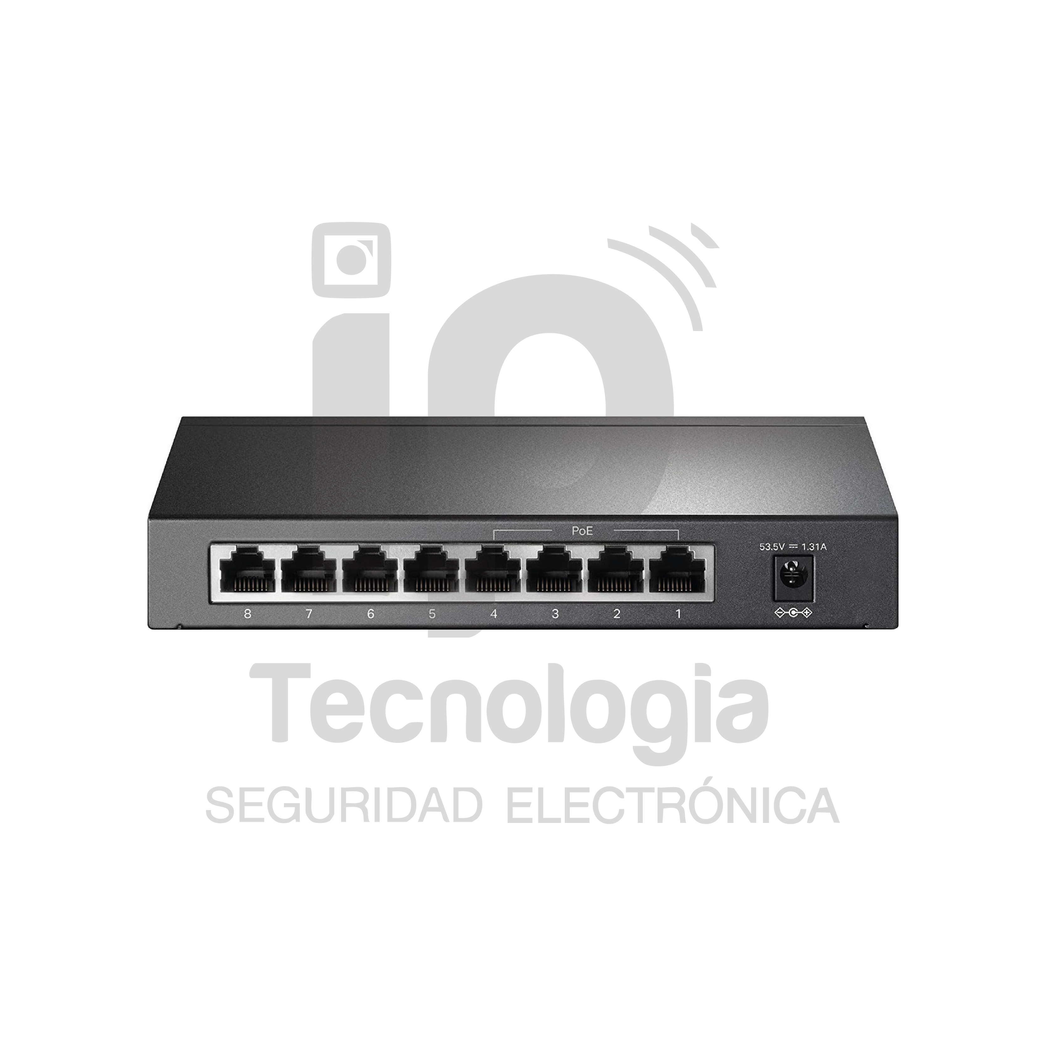 8-Port Gigabit Desktop Switch with  4-Port PoE+
