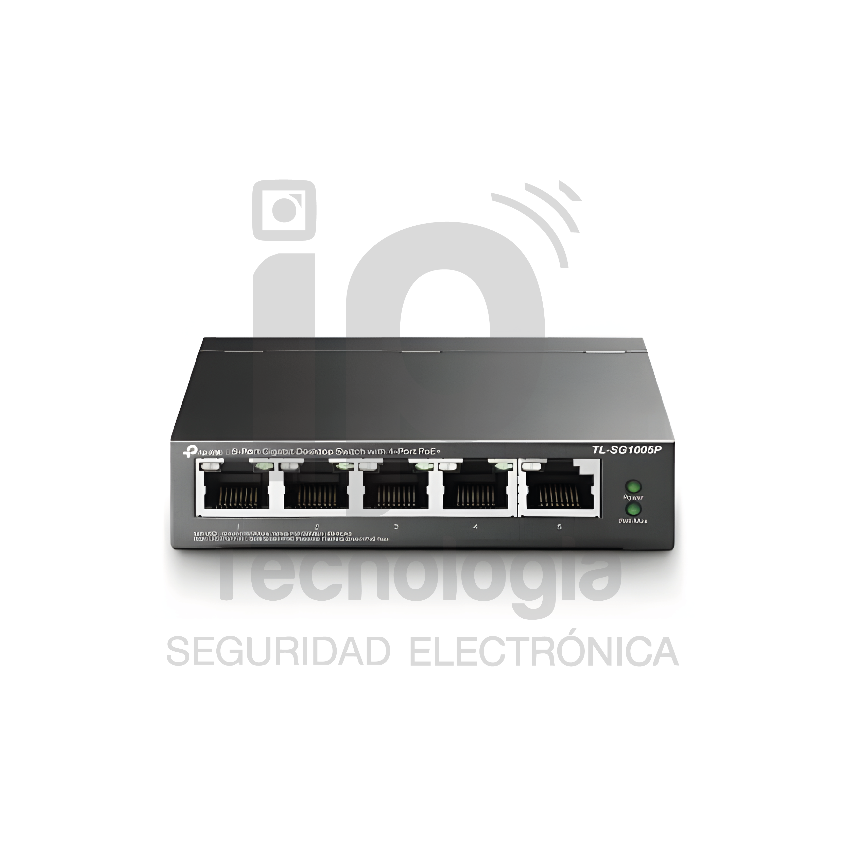 5-Port Gigabit Desktop Switch with  4-Port PoE+