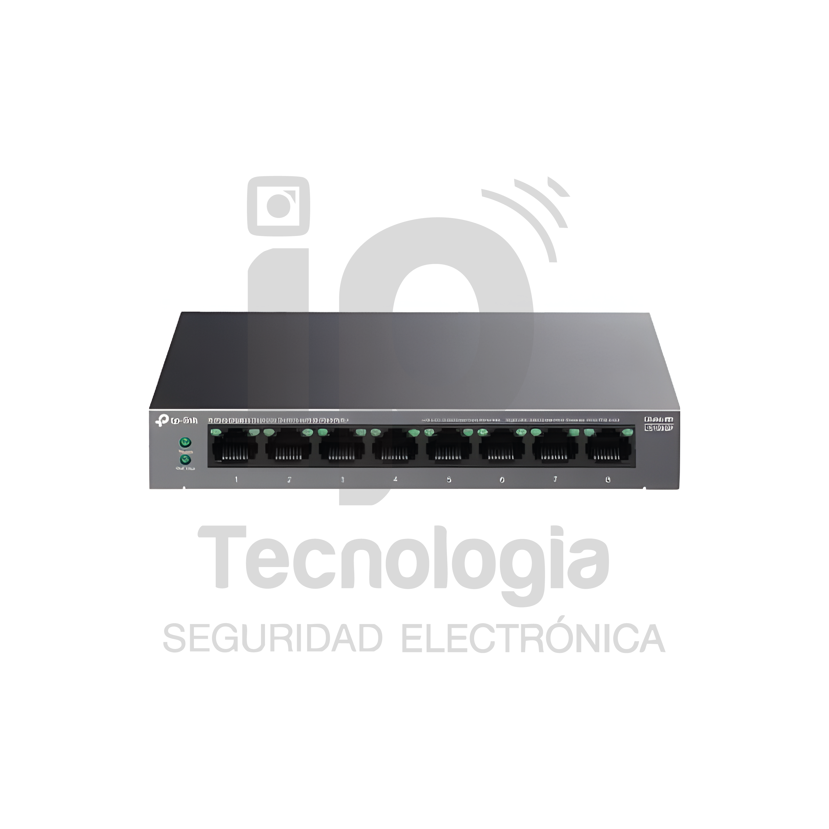 8-Port Gigabit Desktop Switch with 8-Port PoE+