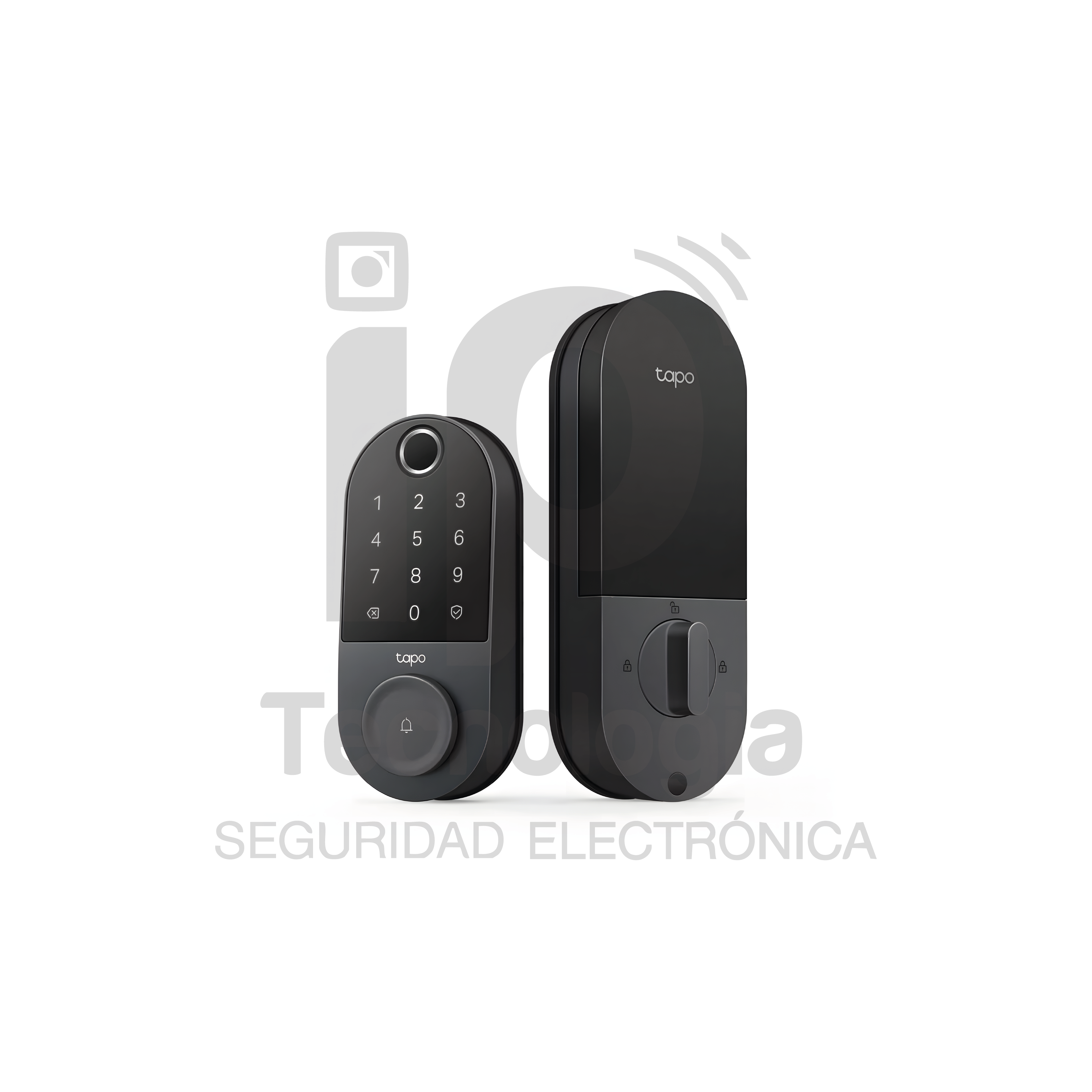 Cerradura de Puerta Inteligente con Wi-Fi con 6 formas de Acceso con  Batería Litio