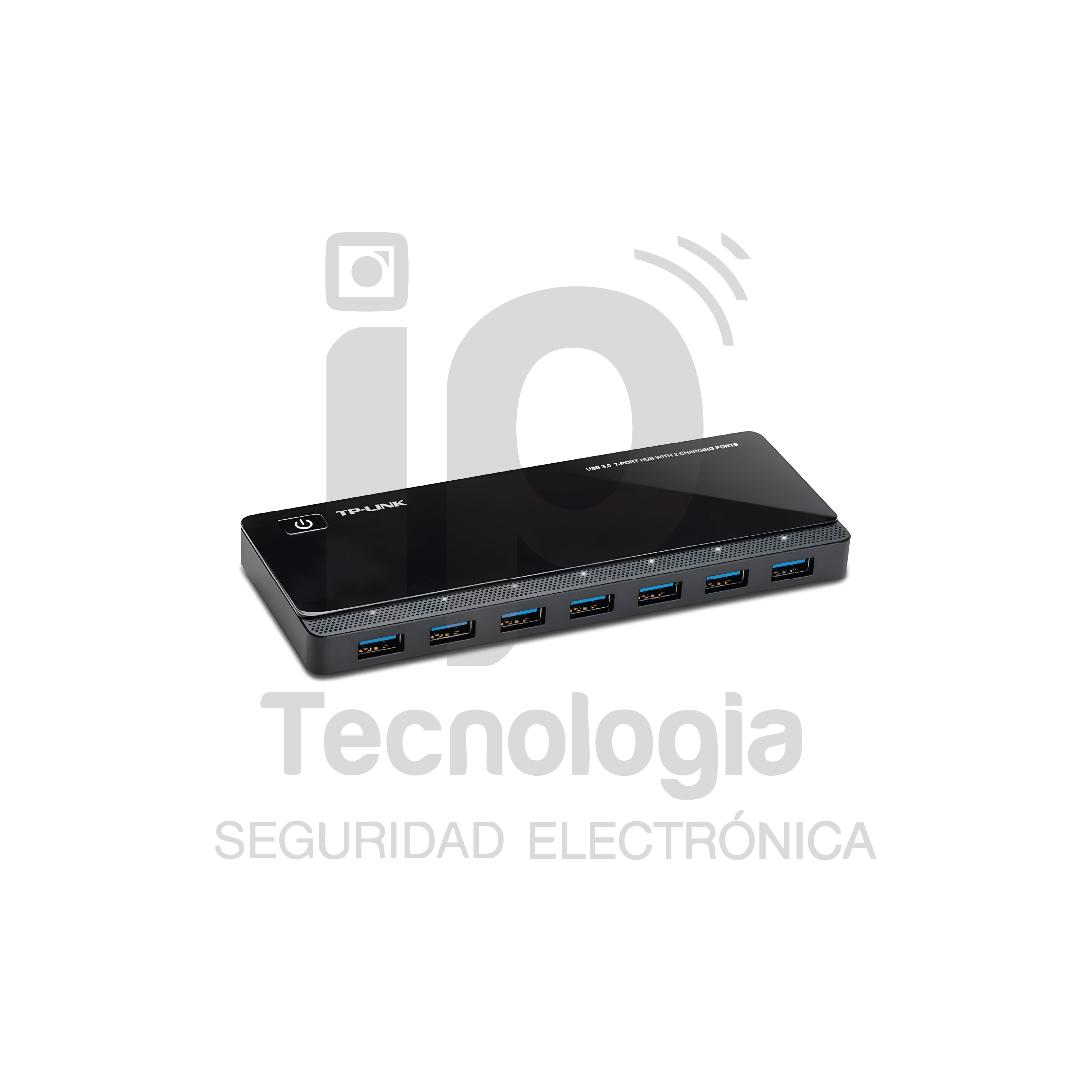 USB 3.0 7-Port Hub with 2 Charging Ports