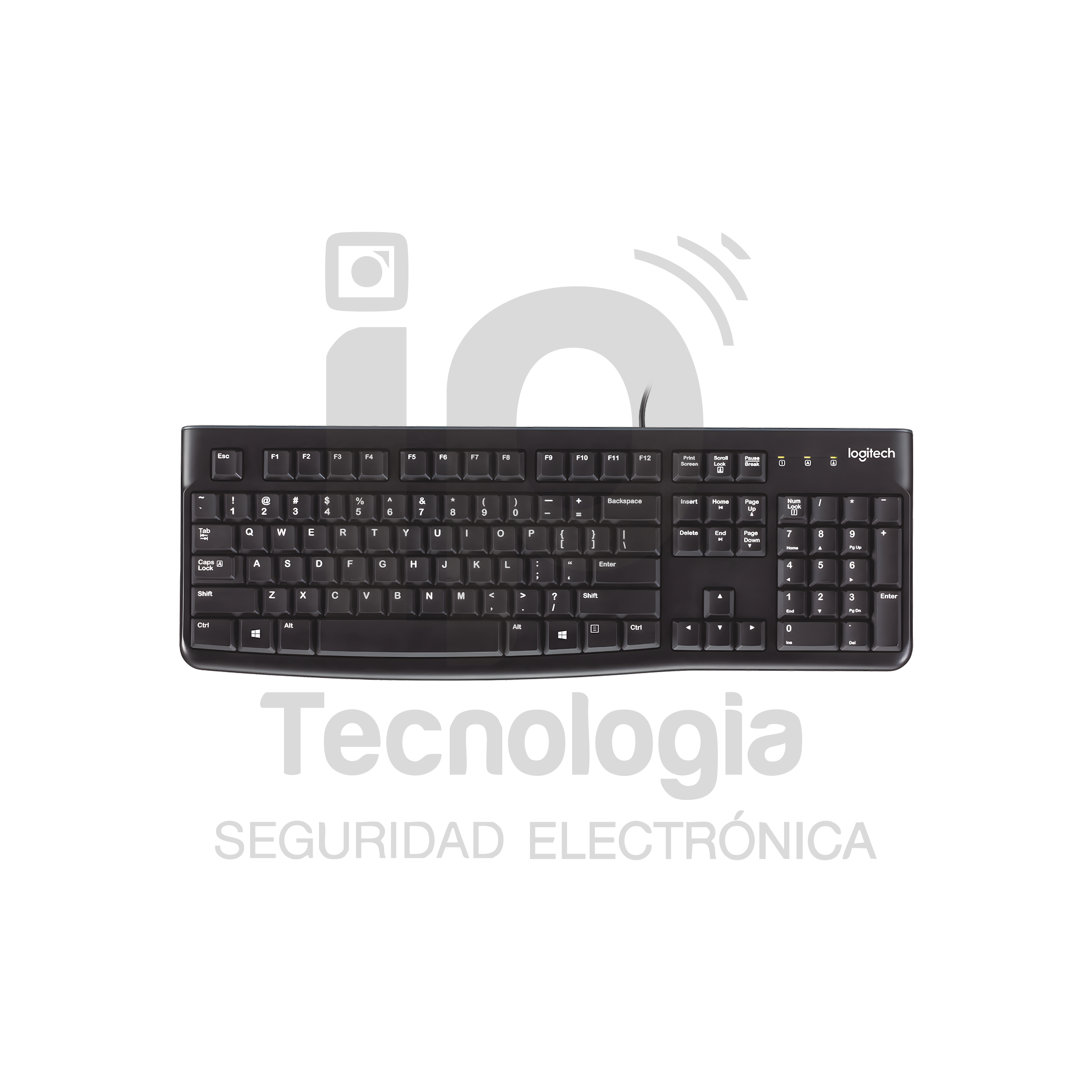 Teclado K120 USB SP Black