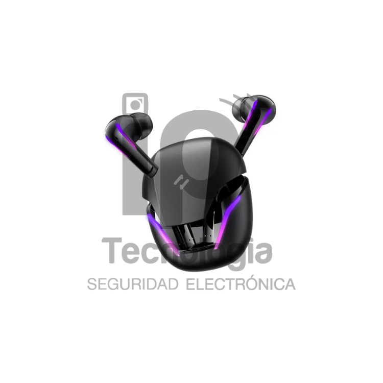 AUDIFONOS TWS EARBUDS RGB NEGROS