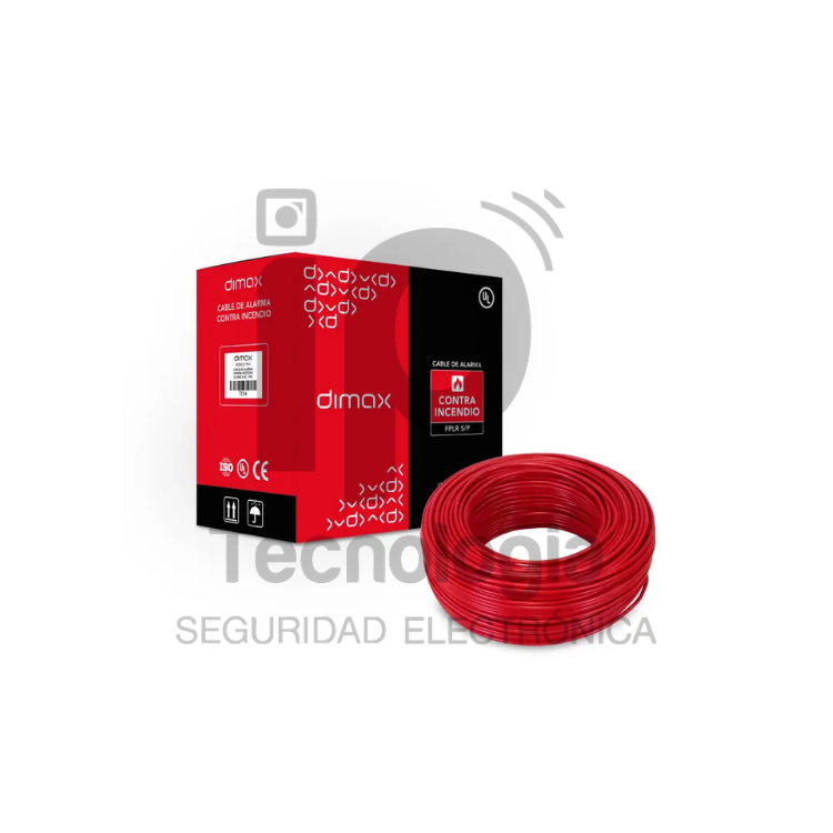 CABLE SOLIDO FPLR 4X22 SIN BLINDAJE-TRENZADO UL 305M