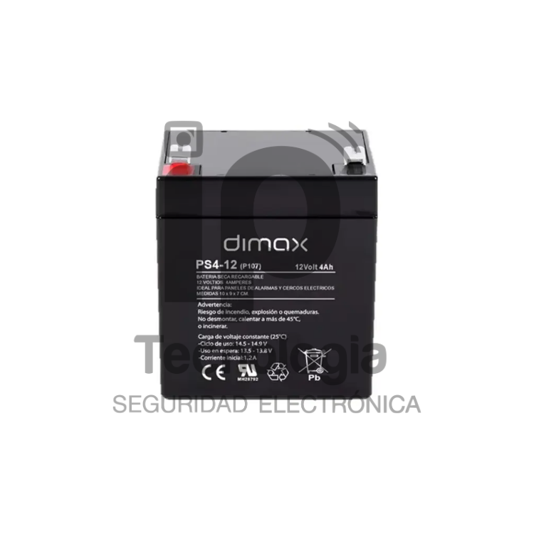 BATERIA PARA ALARMAS