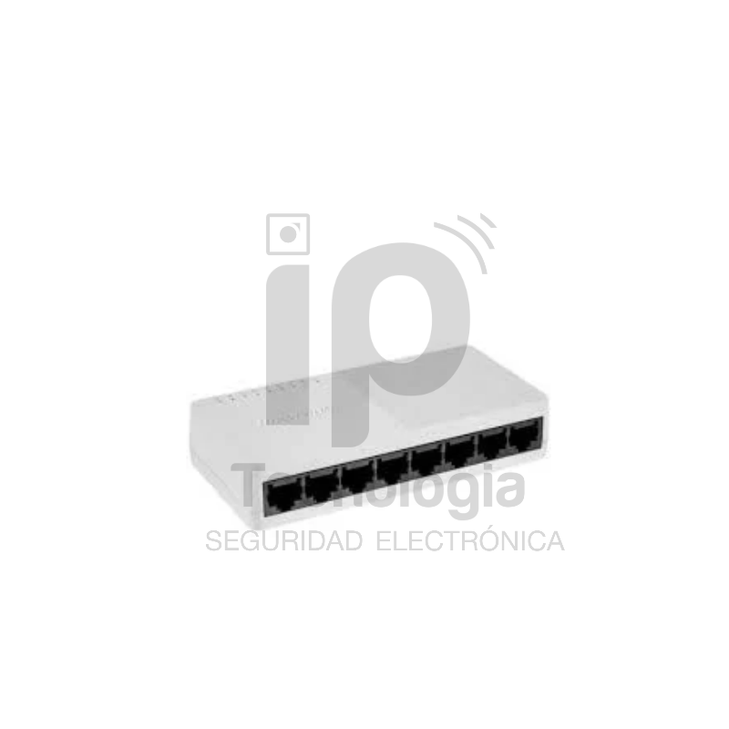 SWITCH GIGABIT DE 8 PUERTOS 1000 MBPS PLASTICO