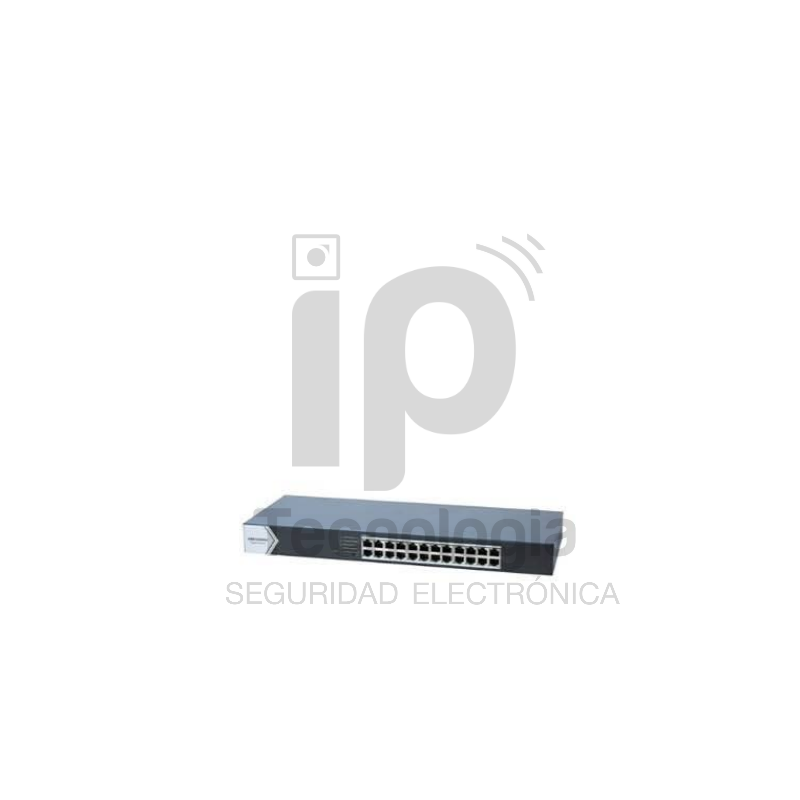 SWITCH GIGABIT 24 PUERTOS MONTAJE EN ESCRITORIO / RACK