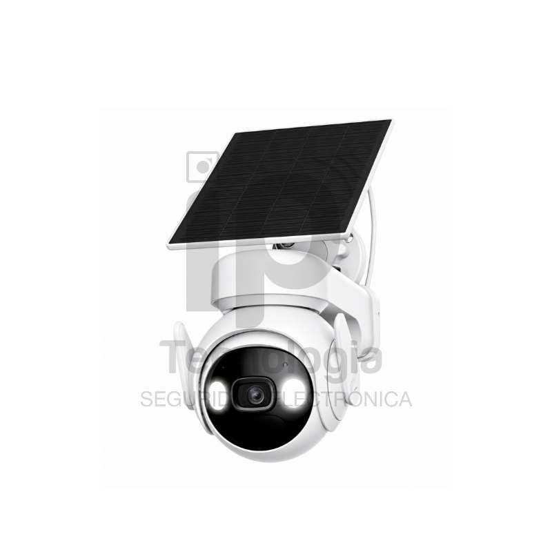 CÁMARA PT  + PANEL SOLAR 3MP