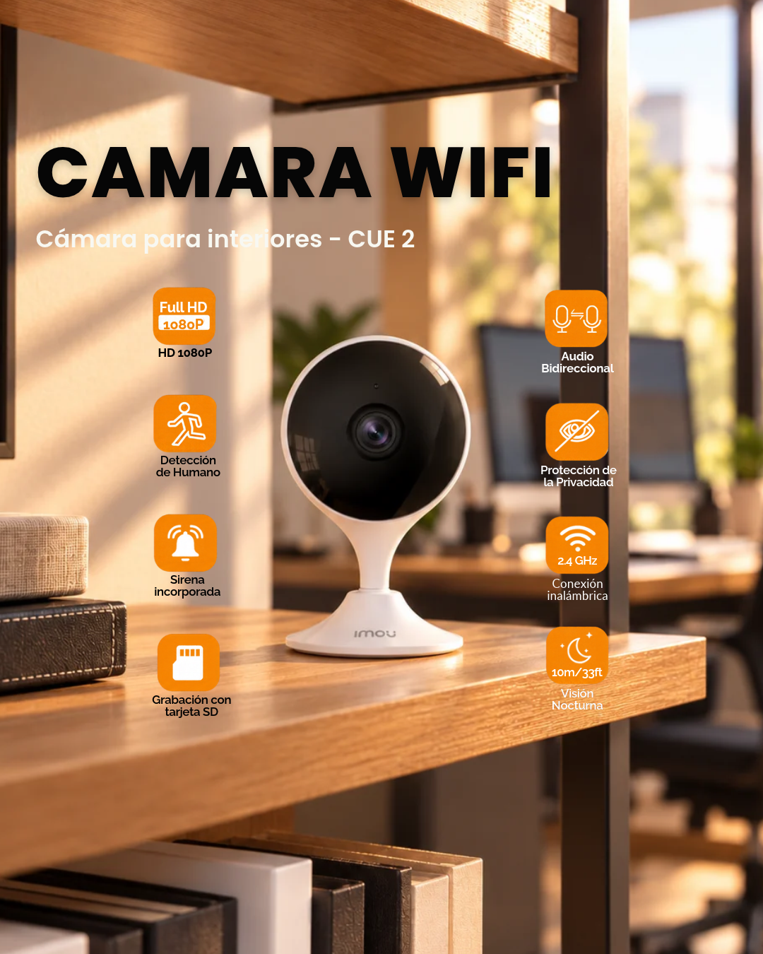 CAMARA CUE 2 3MP 2