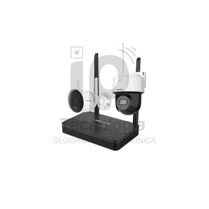 Kit WiFi Bullet 4MP + PT Domo 4MP