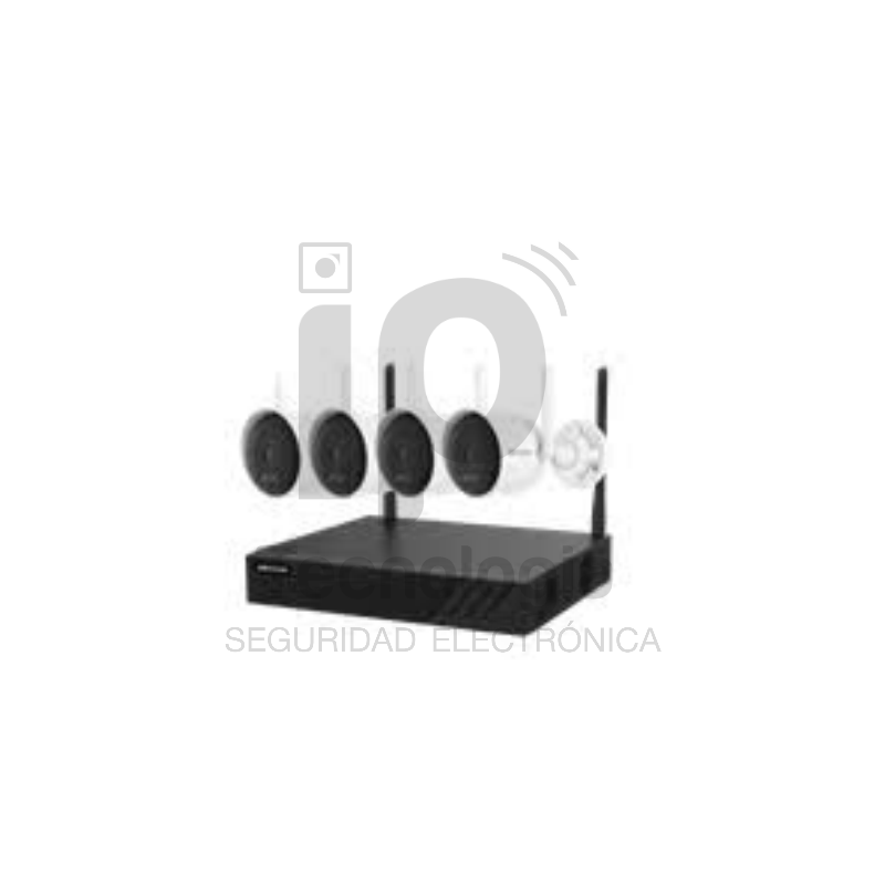 EASYLINK KIT WIFI 6 CON NVR 8CH + 4 BULLETS 4MP WIFI INT
